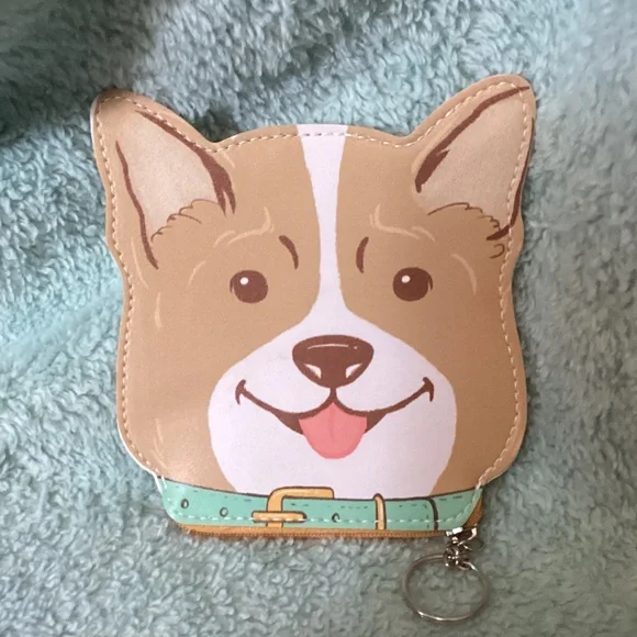 NWOT MOLLY & Rex Corgi Dog Coin Purse 👛 - Picture 1 of 6